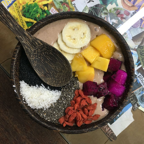 Smoothie Bowl from Free Bird Cafe.