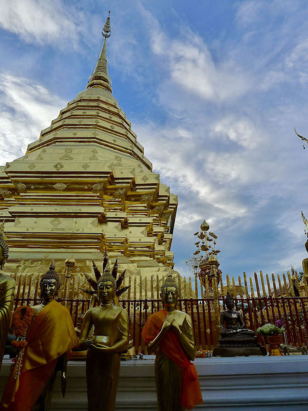 Chedi at Wat Phra That Doi Suthep
