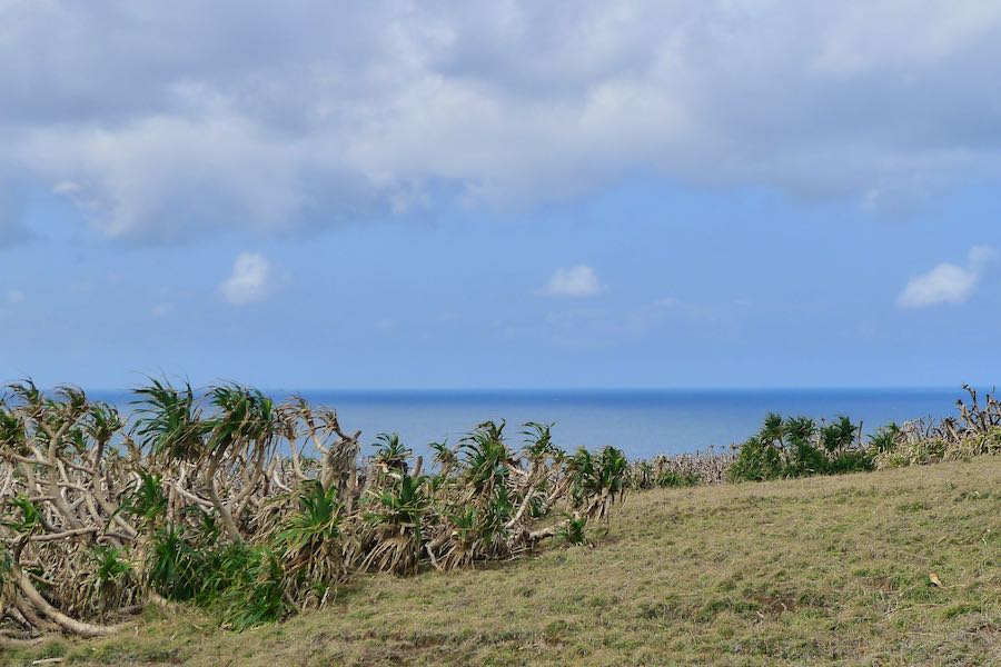 Ocean view from Niutoushan on Green Island.